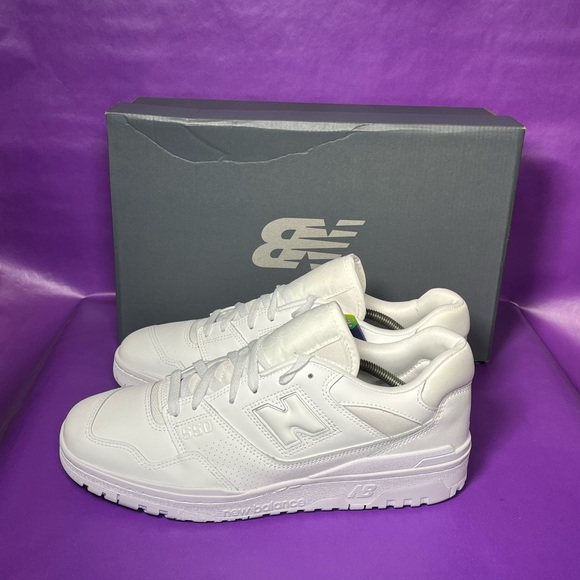 New Balance Other - 🆕 New Balance 550 Mens Size 13 Triple White Casual Sneaker Fast Shipping